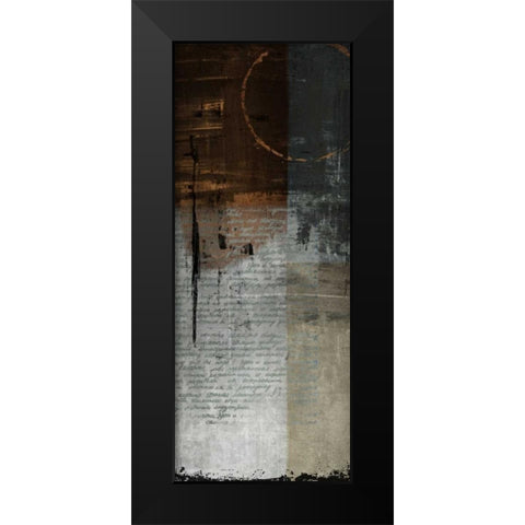 Quarters Black Modern Wood Framed Art Print by Emery, Kristin