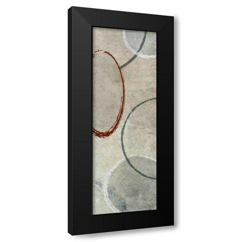 Mod II Black Modern Wood Framed Art Print by Emery, Kristin
