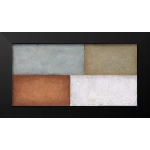 4Tile Black Modern Wood Framed Art Print by Emery, Kristin