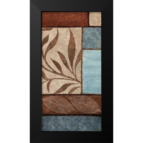 Simple Flow 2 Black Modern Wood Framed Art Print by Emery, Kristin