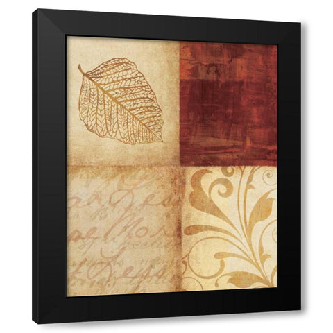 Brown DÃ©cor By 4 Black Modern Wood Framed Art Print by Emery, Kristin
