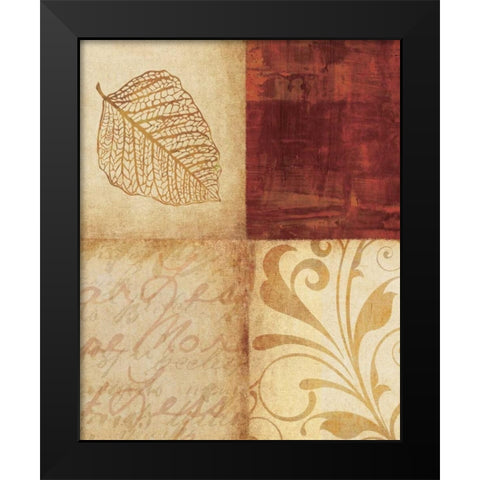 Brown DÃ©cor By 4 Black Modern Wood Framed Art Print by Emery, Kristin