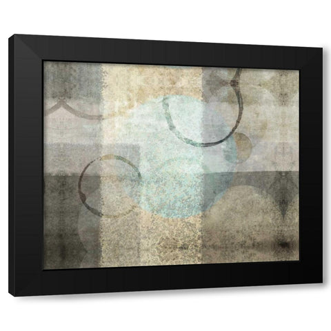 Paradise Moon I Black Modern Wood Framed Art Print by Emery, Kristin