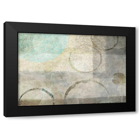Paradise Moon II Black Modern Wood Framed Art Print by Emery, Kristin