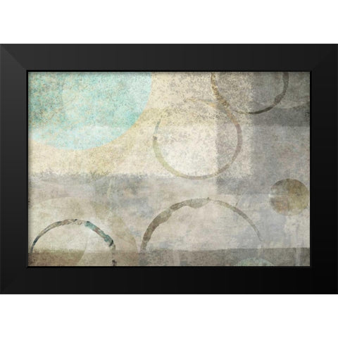 Paradise Moon II Black Modern Wood Framed Art Print by Emery, Kristin
