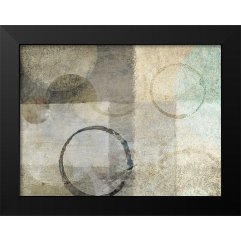 Paradise Moon III Black Modern Wood Framed Art Print by Emery, Kristin