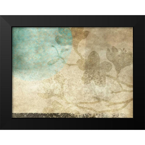 Paradise Moon IV Black Modern Wood Framed Art Print by Emery, Kristin