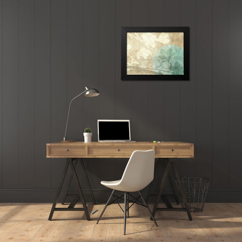 Paradise Moon V Black Modern Wood Framed Art Print by Emery, Kristin
