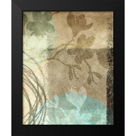 Paradise Moon VII Black Modern Wood Framed Art Print by Emery, Kristin