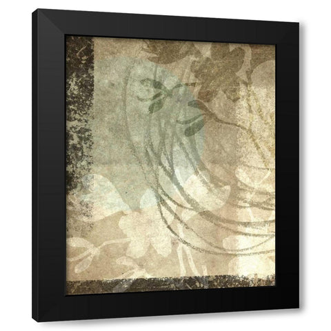 Paradise Moon VIII Black Modern Wood Framed Art Print by Emery, Kristin