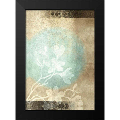 Paradise Moon XV Black Modern Wood Framed Art Print by Emery, Kristin