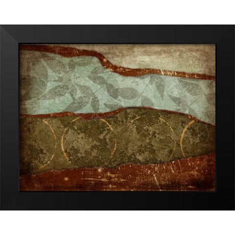 Autumn Spice III Black Modern Wood Framed Art Print by Emery, Kristin