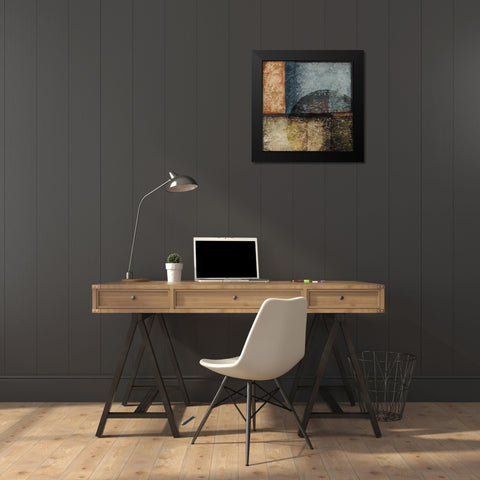 Square III Black Modern Wood Framed Art Print by Emery, Kristin