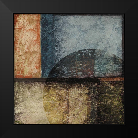 Square III Black Modern Wood Framed Art Print by Emery, Kristin