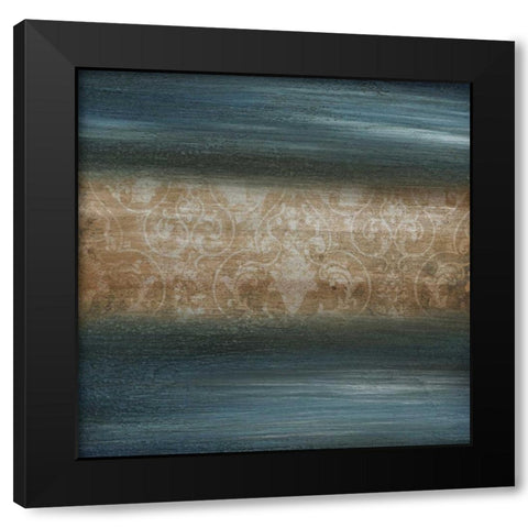 Modern Vintage II Black Modern Wood Framed Art Print with Double Matting by Emery, Kristin