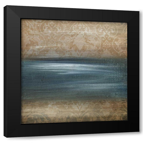 Modern Vintage I Black Modern Wood Framed Art Print with Double Matting by Emery, Kristin