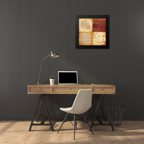 Spice 1 Black Modern Wood Framed Art Print by Emery, Kristin