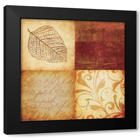 Spice 1 Black Modern Wood Framed Art Print with Double Matting by Emery, Kristin