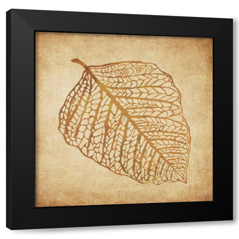 Gold Wish 4 Black Modern Wood Framed Art Print by Emery, Kristin