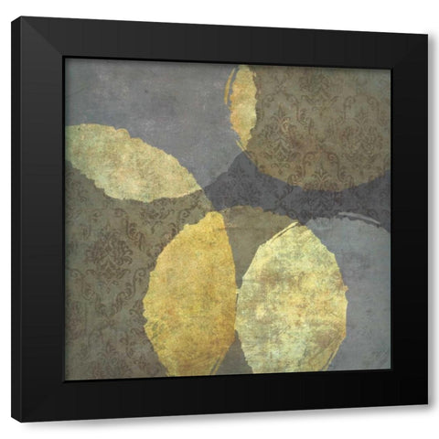 Sarina I Black Modern Wood Framed Art Print with Double Matting by Emery, Kristin