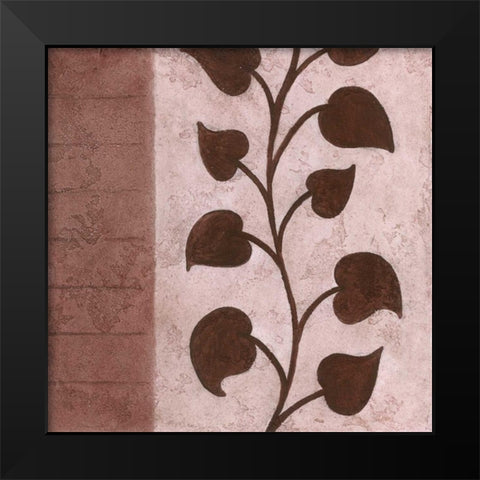 Vine 1 Black Modern Wood Framed Art Print by Emery, Kristin