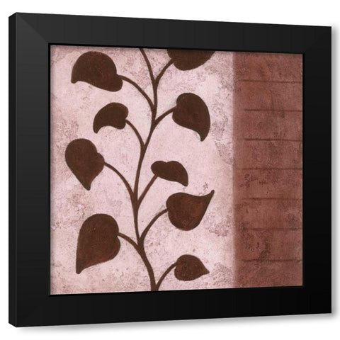 Vine 2 Black Modern Wood Framed Art Print with Double Matting by Emery, Kristin