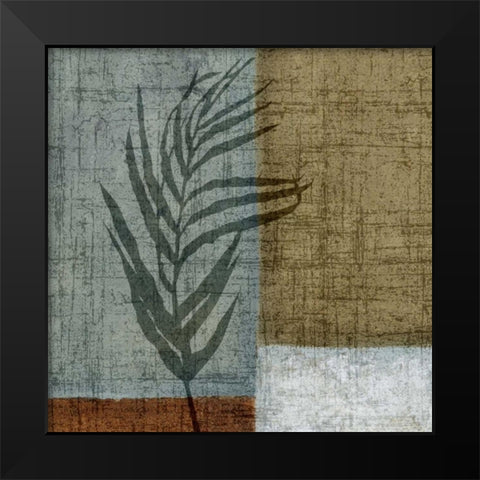 Flower I Black Modern Wood Framed Art Print by Emery, Kristin