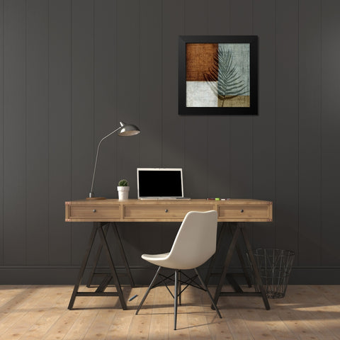Flower II Black Modern Wood Framed Art Print by Emery, Kristin