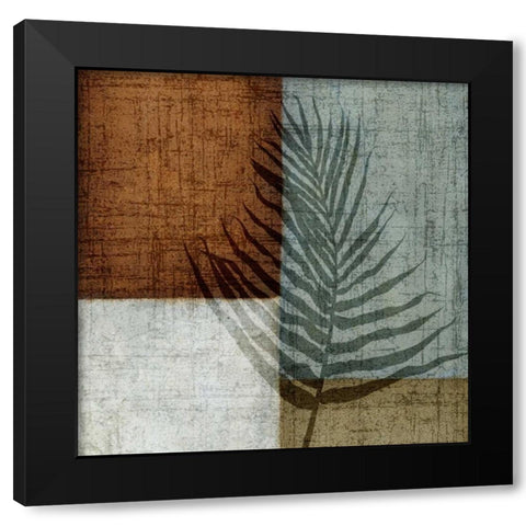 Flower II Black Modern Wood Framed Art Print with Double Matting by Emery, Kristin