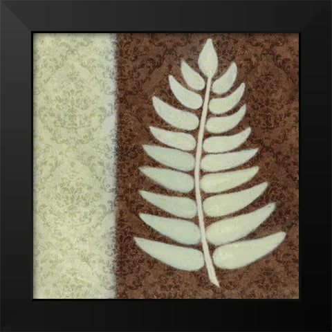 Fern I Black Modern Wood Framed Art Print by Emery, Kristin