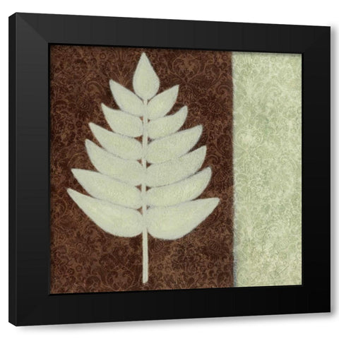 Fern IV Black Modern Wood Framed Art Print by Emery, Kristin