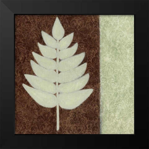 Fern IV Black Modern Wood Framed Art Print by Emery, Kristin