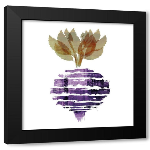 Beet I Black Modern Wood Framed Art Print by Emery, Kristin