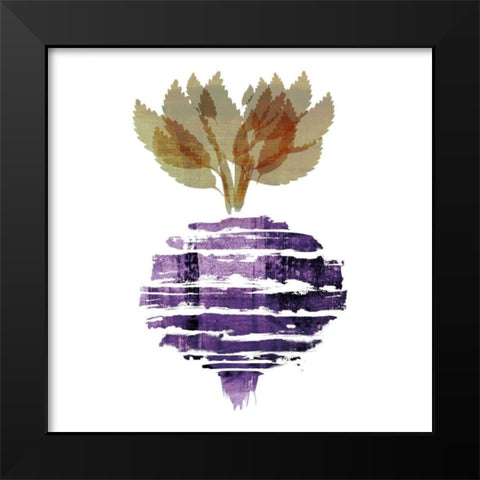 Beet I Black Modern Wood Framed Art Print by Emery, Kristin