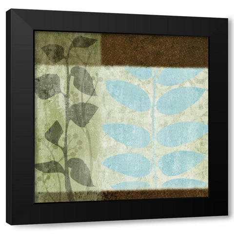 In the Weeds II Black Modern Wood Framed Art Print by Emery, Kristin