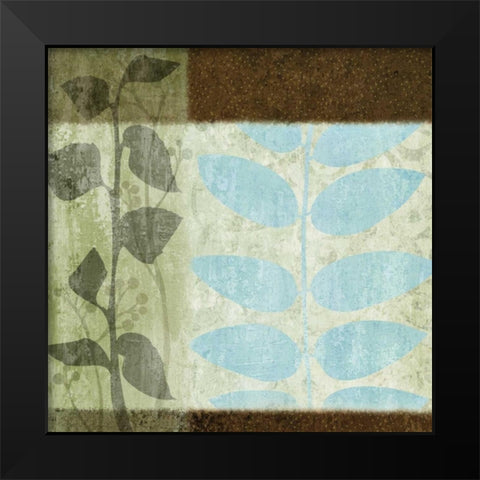 In the Weeds II Black Modern Wood Framed Art Print by Emery, Kristin