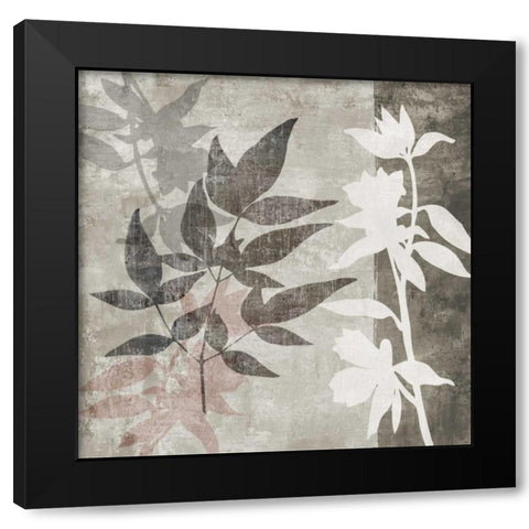 Misty II Black Modern Wood Framed Art Print by Emery, Kristin