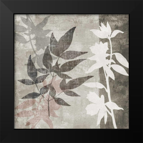 Misty II Black Modern Wood Framed Art Print by Emery, Kristin