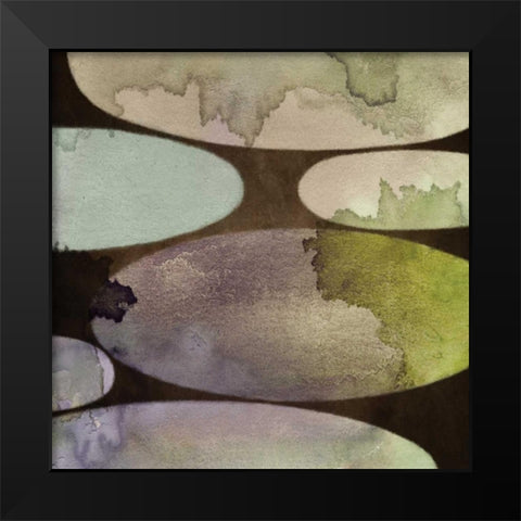 In The Spotlight I Black Modern Wood Framed Art Print by Emery, Kristin