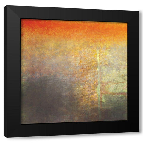 Sunset 1 Black Modern Wood Framed Art Print with Double Matting by Emery, Kristin