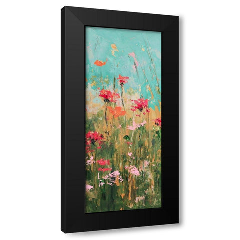 Spring Refresh 1 Black Modern Wood Framed Art Print with Double Matting by Kruk