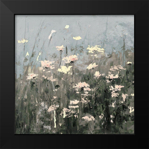 Soft Spring In Your Day 1 Black Modern Wood Framed Art Print by Kruk