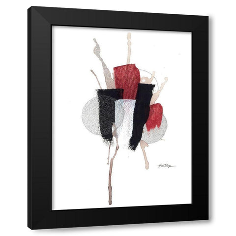 Delicious Smash 1 Black Modern Wood Framed Art Print with Double Matting by Rupe, Kim