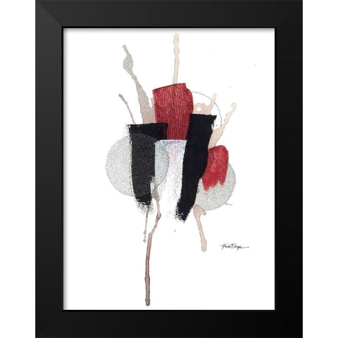 Delicious Smash 1 Black Modern Wood Framed Art Print by Rupe, Kim