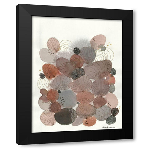 Glamstone Black Modern Wood Framed Art Print by Rupe, Kim