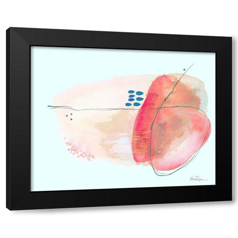 Sea Rock Black Modern Wood Framed Art Print by Rupe, Kim