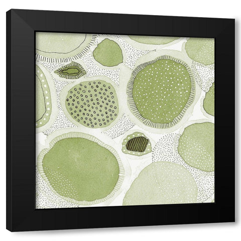 Nature Evolved 1 Black Modern Wood Framed Art Print by Rupe, Kim