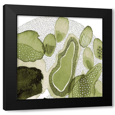 Nature Evolved 2 Black Modern Wood Framed Art Print by Rupe, Kim