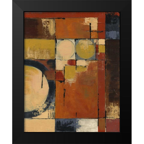 Jazz I Black Modern Wood Framed Art Print by Davey, Linda