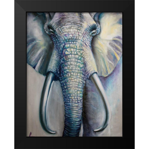 Maj 1 Black Modern Wood Framed Art Print by Colberg, Lisa